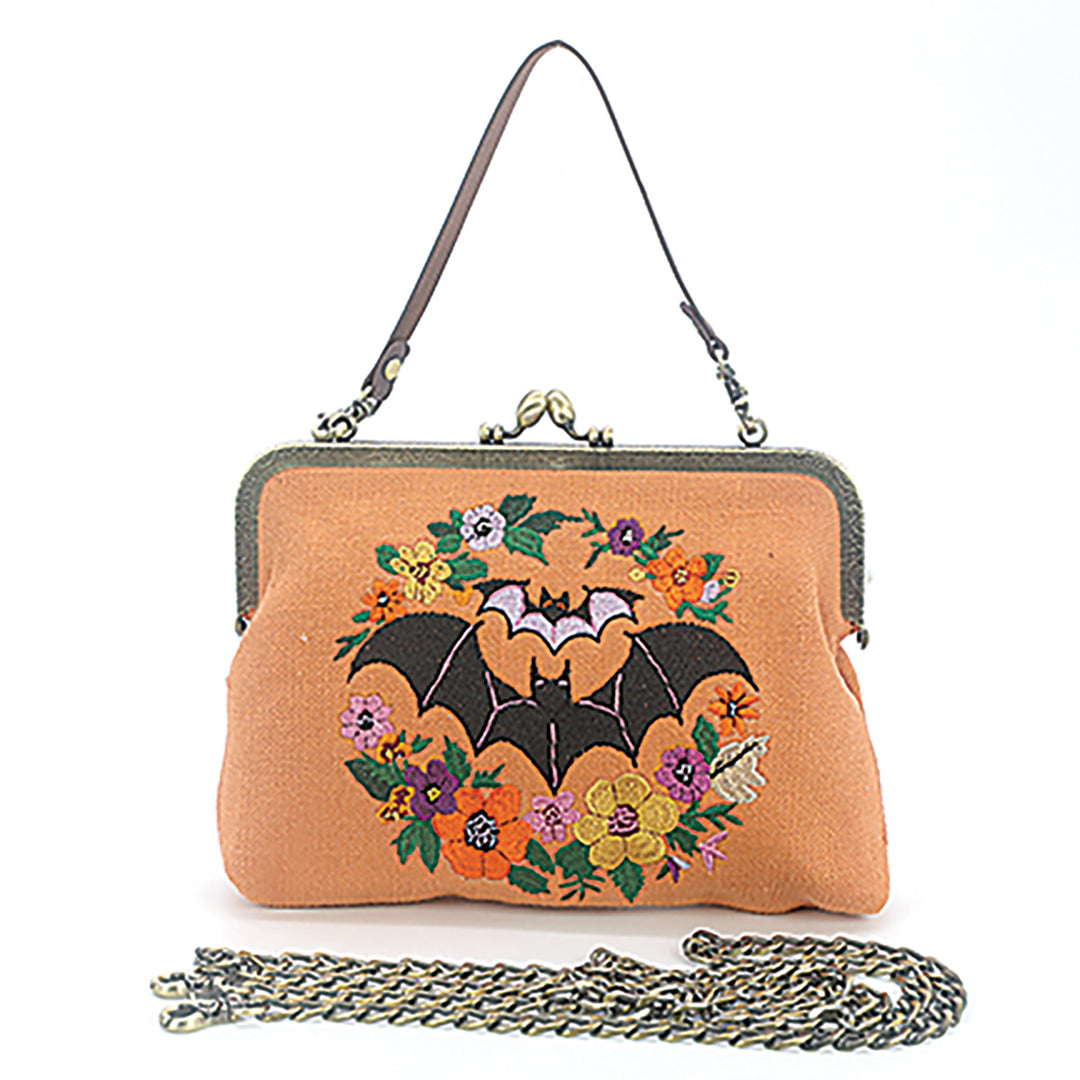 Bat Vintage Kisslock Bag