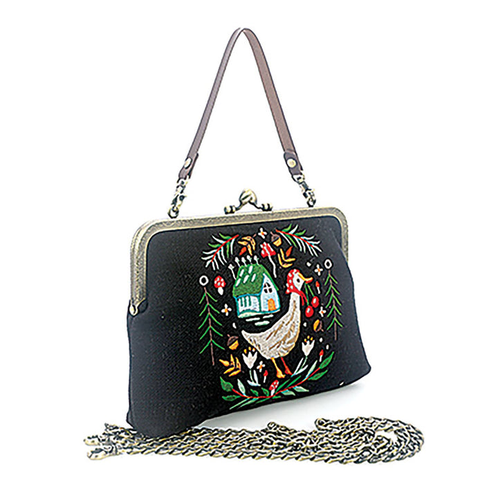 Mother Goose Kisslock Bag