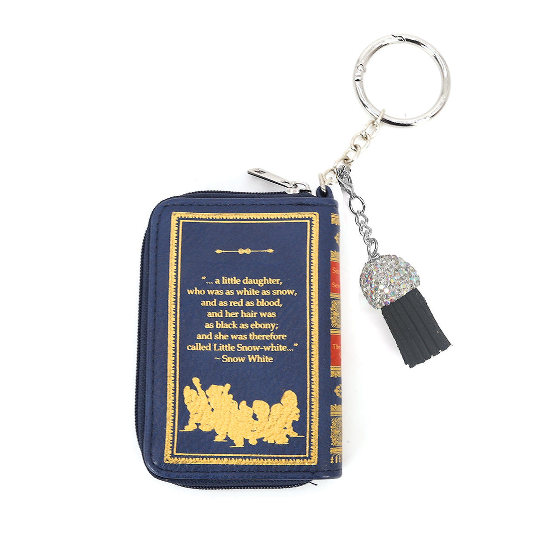 SNOW WHITE BOOK BAG CHARM IN VINYL