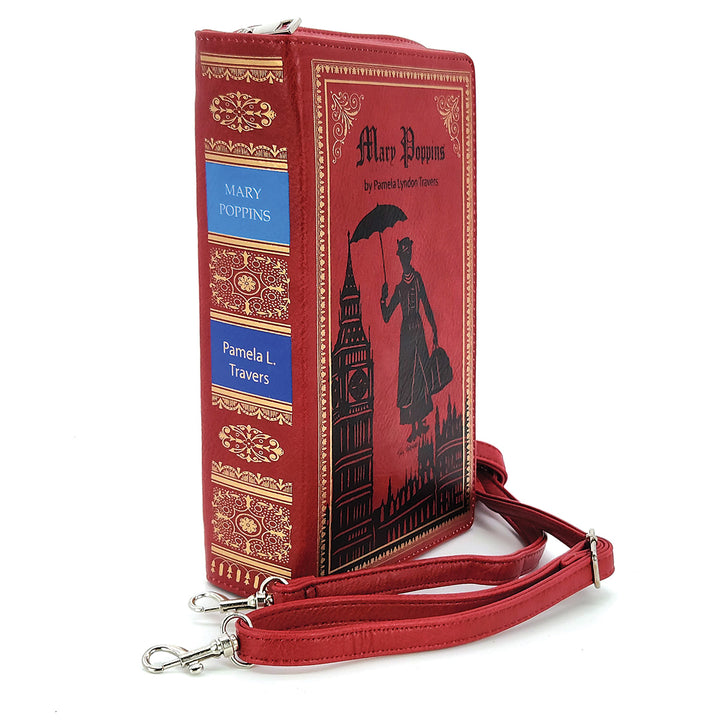 Classic Fiction Book Clutch Bags in Vinyl