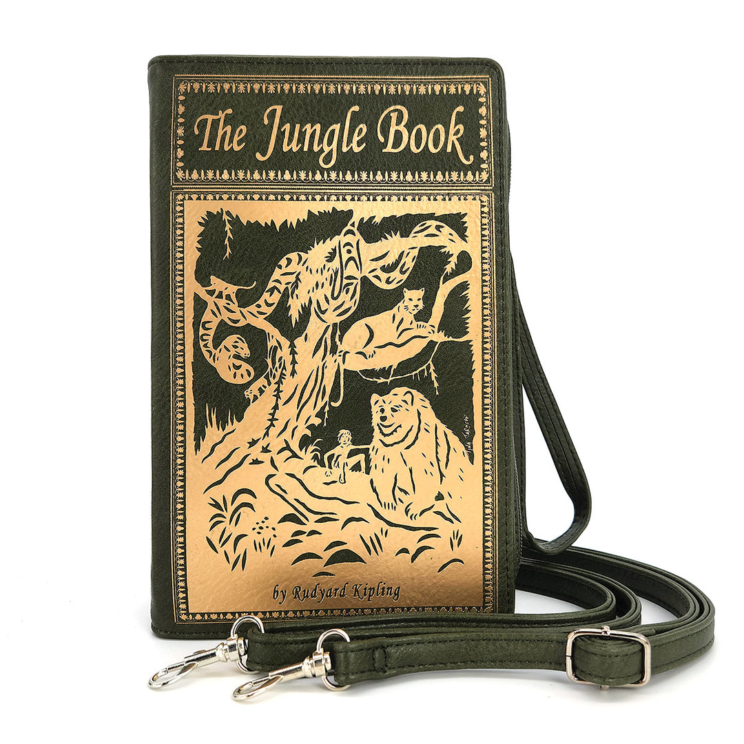 Classic Fiction Book Clutch Bags in Vinyl