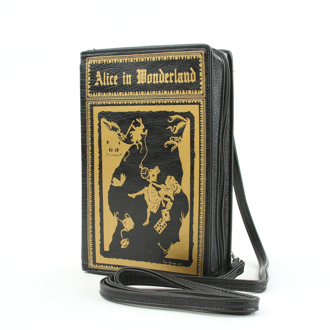 Classic Fiction Book Clutch Bags in Vinyl