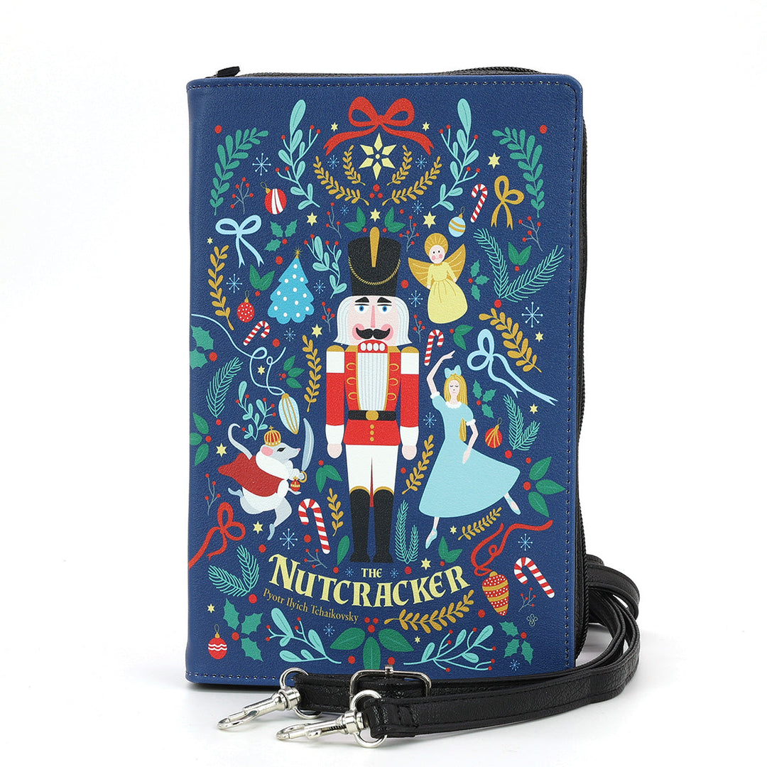 The Nut Cracker Book Clutch Bag in Vinyl