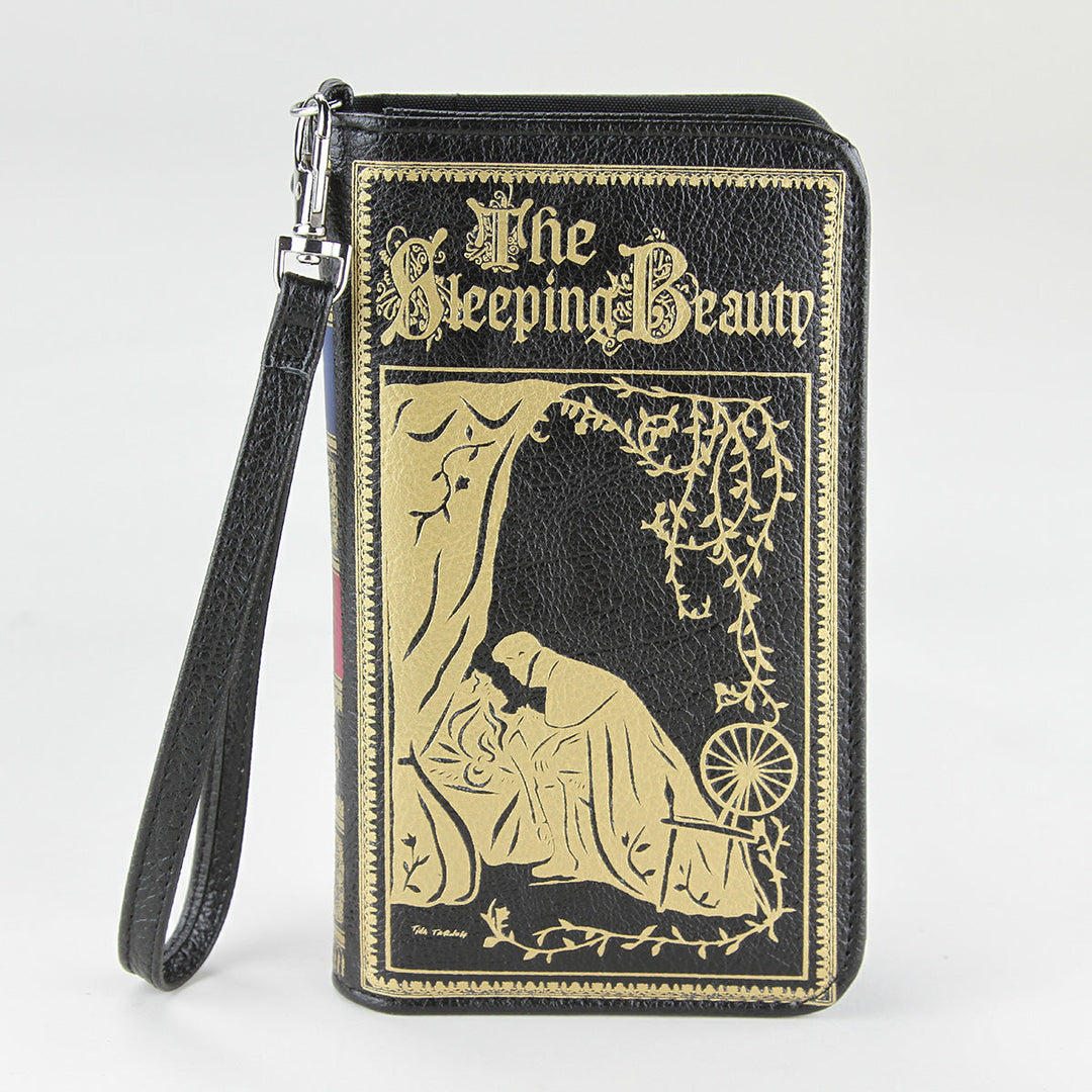 The Sleeping Beauty Book Wallet in Vinyl, front view