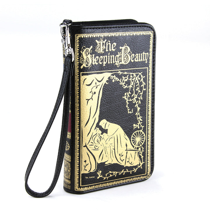 The Sleeping Beauty Book Wallet in Vinyl, side view