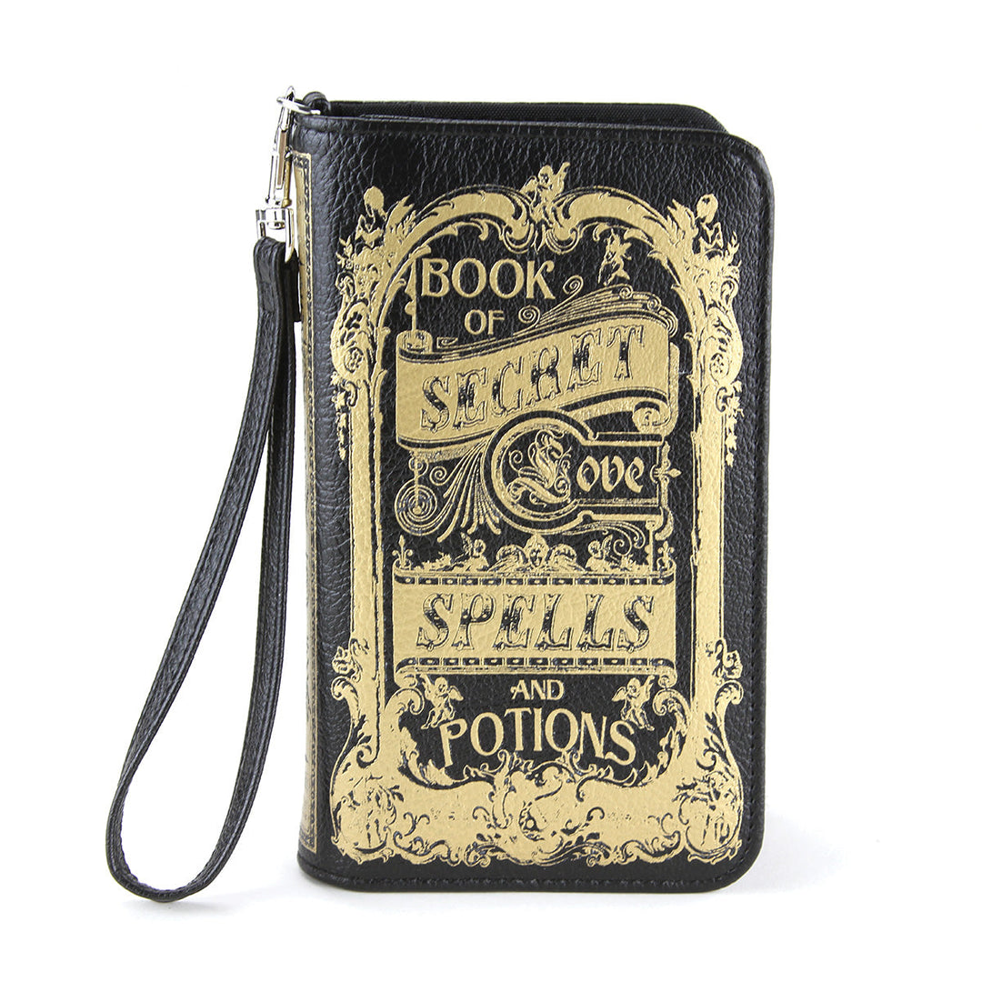 Book of Secrets Wallet in Vinyl, front view