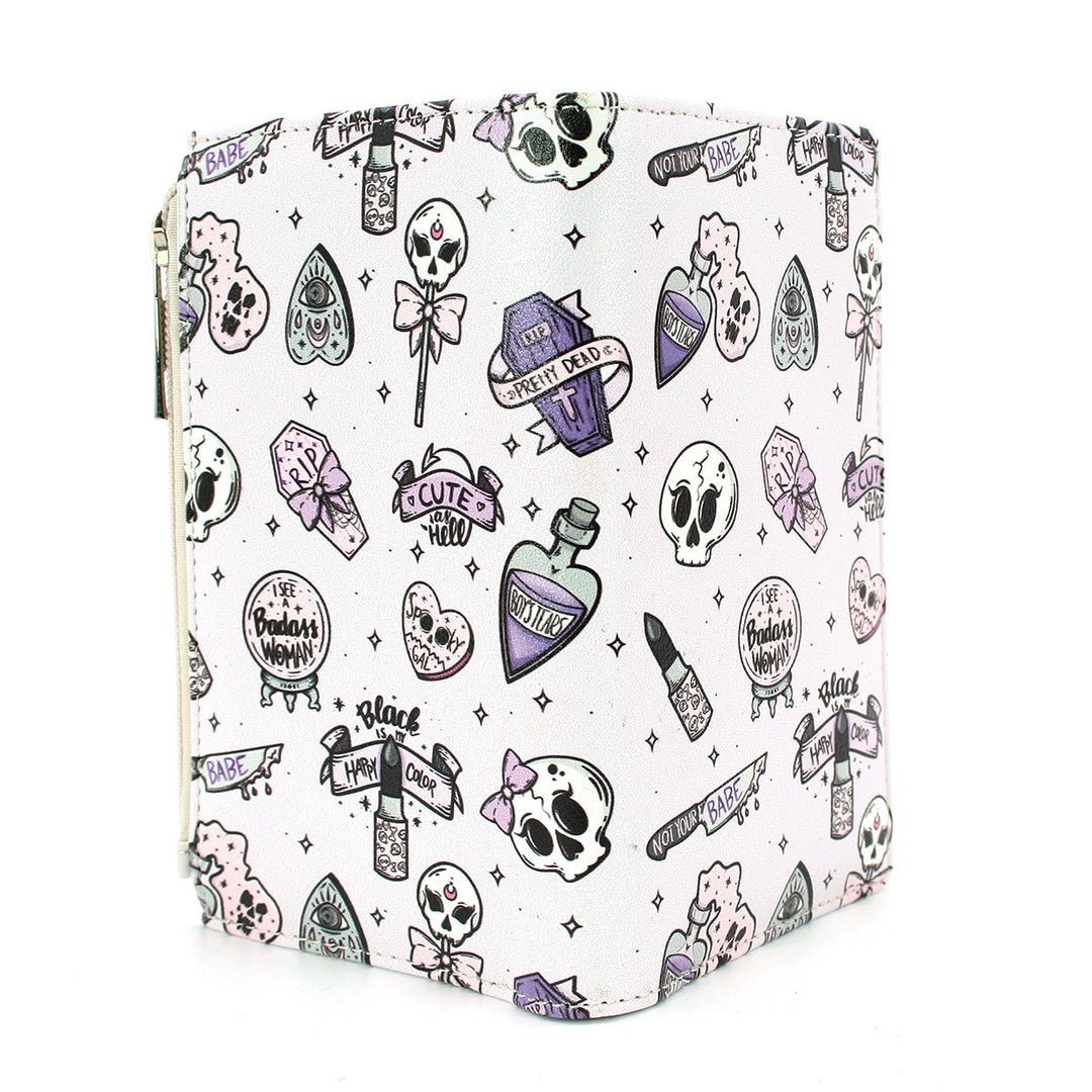 Spooky Girl Wallet in Vinyl - CuriousCottageGoods.com