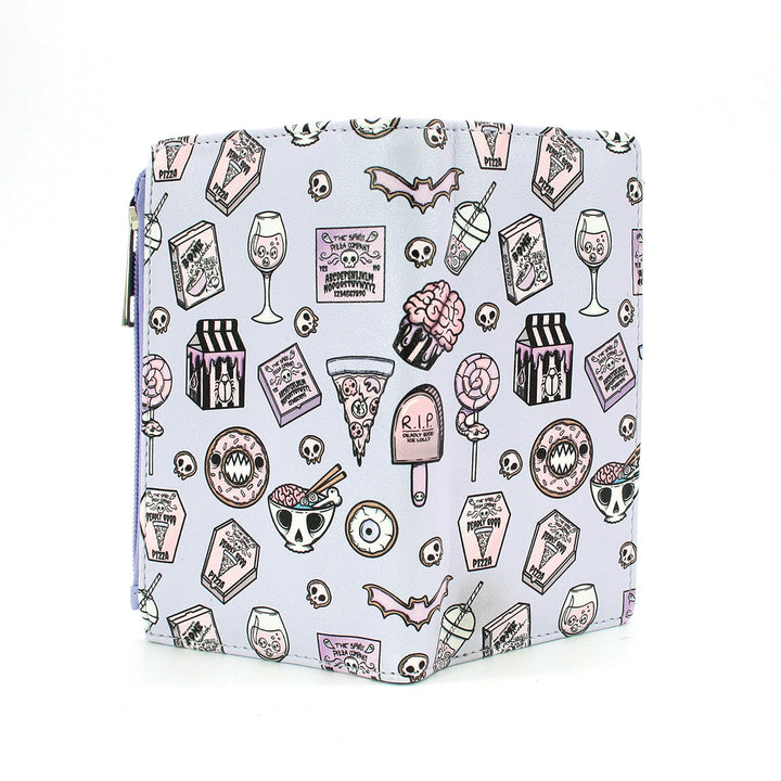 Spooky Food Wallet in Vinyl - CuriousCottageGoods.com