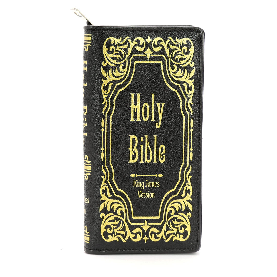 Holy Bible KJV Book Wallet in Vinyl - CuriousCottageGoods.com