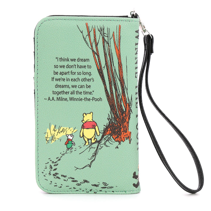 Winnie the Pooh Book Wallet in Vinyl - CuriousCottageGoods.com