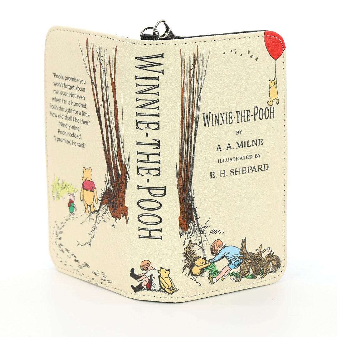 Winnie the Pooh Book Wallet in Vinyl - CuriousCottageGoods.com