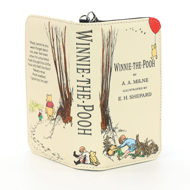 Winnie the Pooh Book Wallet in Vinyl - CuriousCottageGoods.com