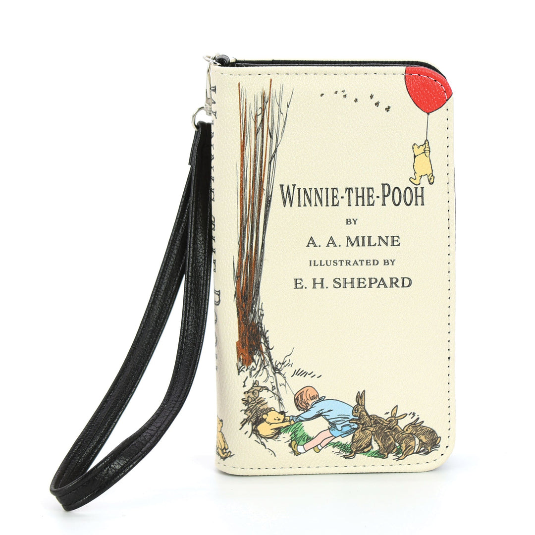 Winnie the Pooh Book Wallet in Vinyl - CuriousCottageGoods.com