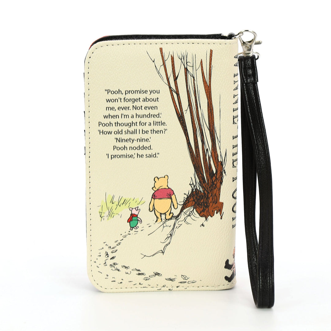 Winnie the Pooh Book Wallet in Vinyl - CuriousCottageGoods.com