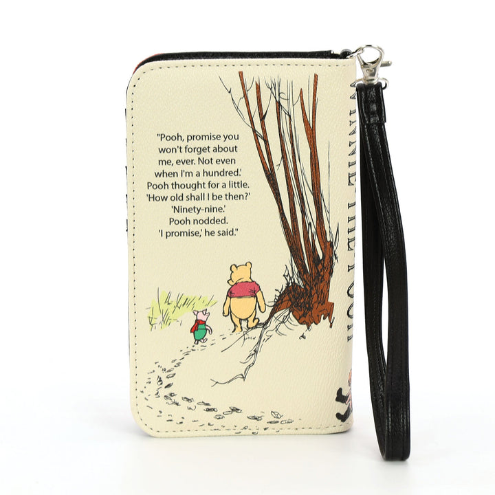 Winnie the Pooh Book Wallet in Vinyl - CuriousCottageGoods.com