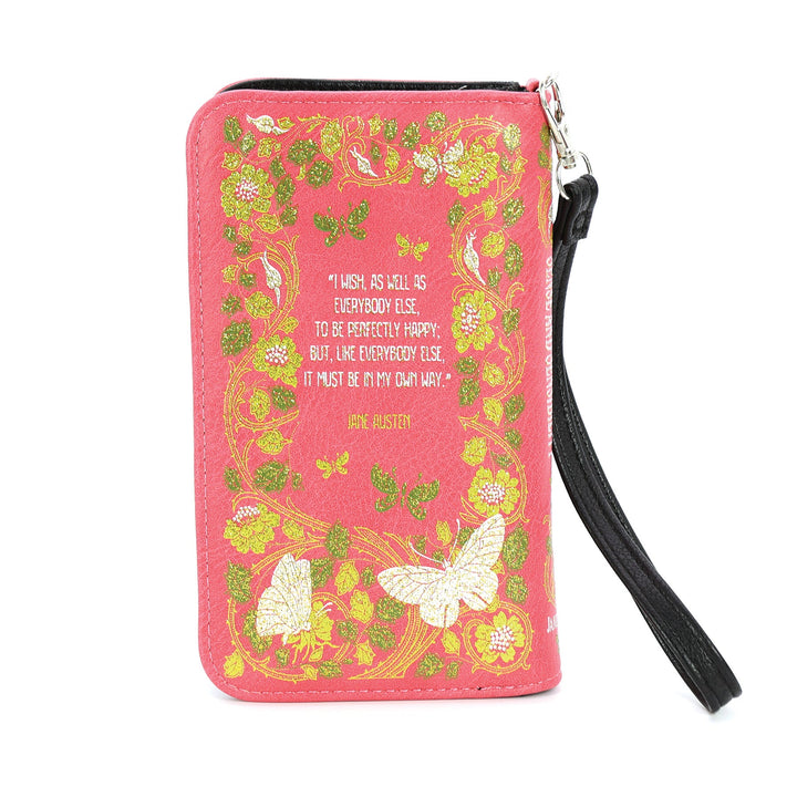 Sense and Sensibility Book Wallet in Vinyl - CuriousCottageGoods.com