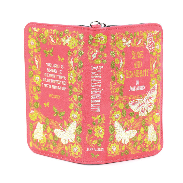 Sense and Sensibility Book Wallet in Vinyl - CuriousCottageGoods.com