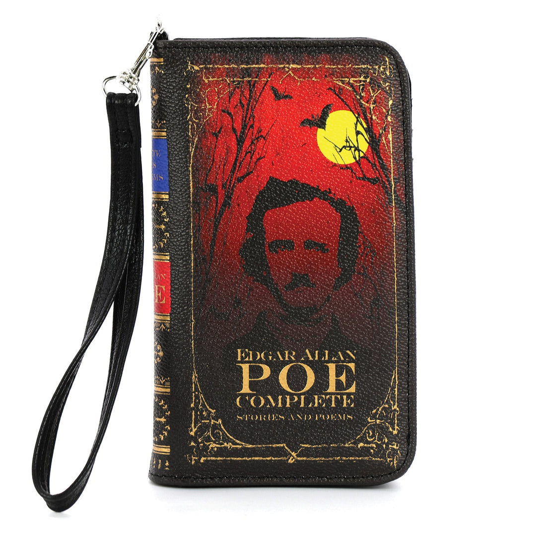 Edgar Allan Poe Book Wallet in Vinyl - CuriousCottageGoods.com