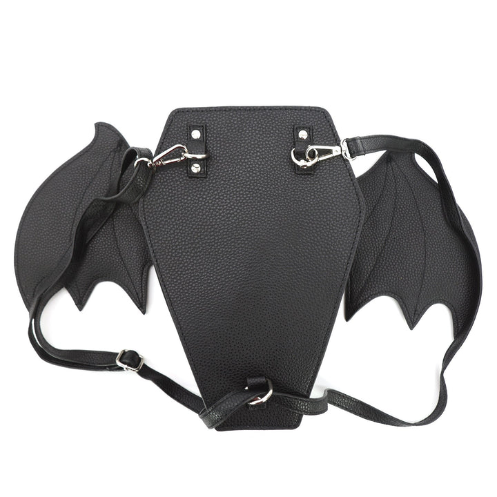 Bat Coffin Convertible Bag - CuriousCottageGoods.com