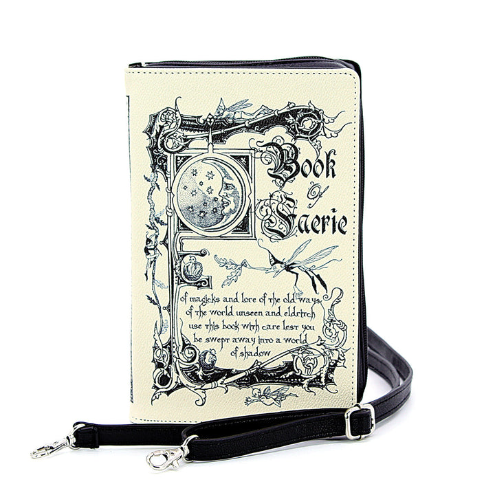 Book of Faerie Clutch Bag, front view
