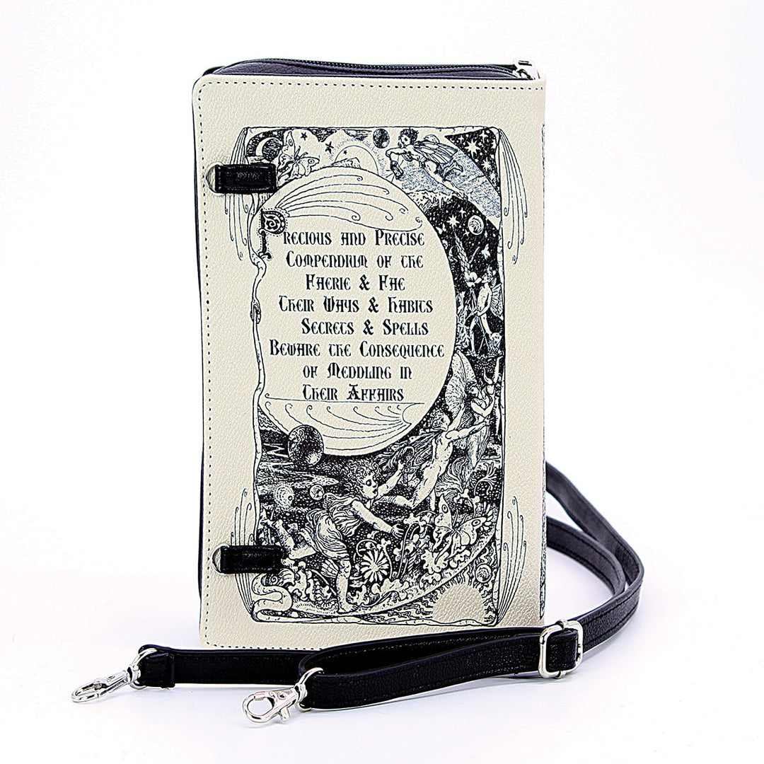 Book of Faerie Clutch Bag, back view