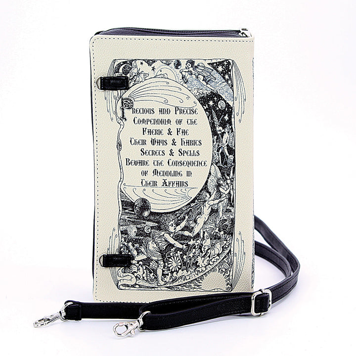 Book of Faerie Clutch Bag, back view