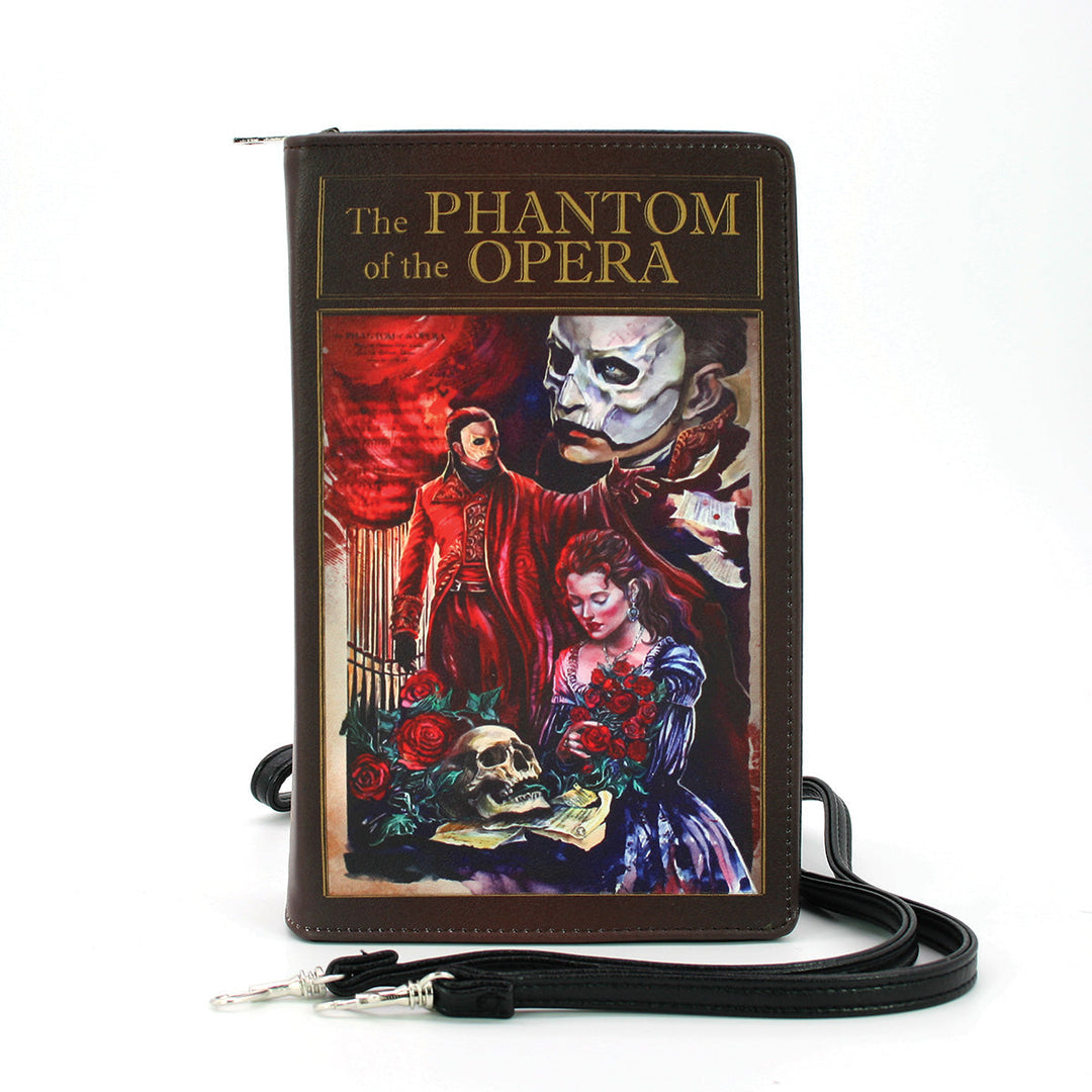 The Phantom of the Opera Book Clutch Bag in Vinyl - CuriousCottageGoods.com