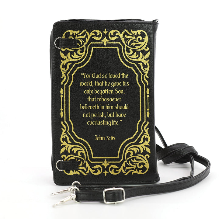 Holy Bible KJV Book Clutch Bag in Vinyl - CuriousCottageGoods.com