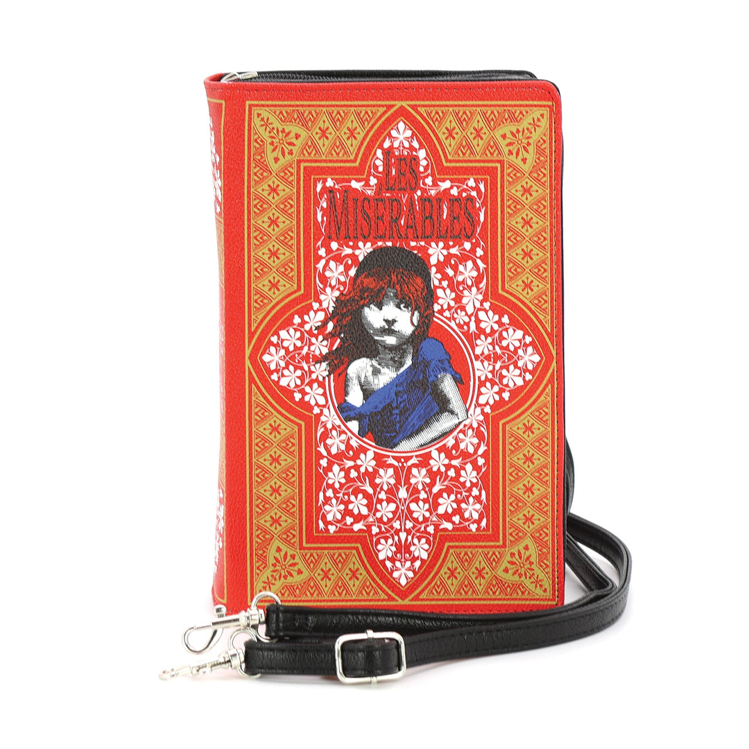 Les Miserables Book Clutch Bag in Vinyl - CuriousCottageGoods.com