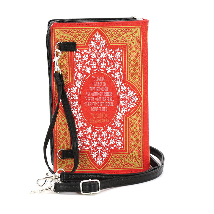 Les Miserables Book Clutch Bag in Vinyl - CuriousCottageGoods.com