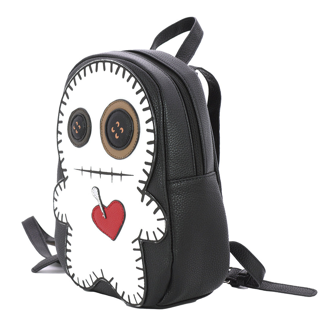 White Voodoo Doll Mini Backpack - CuriousCottageGoods.com