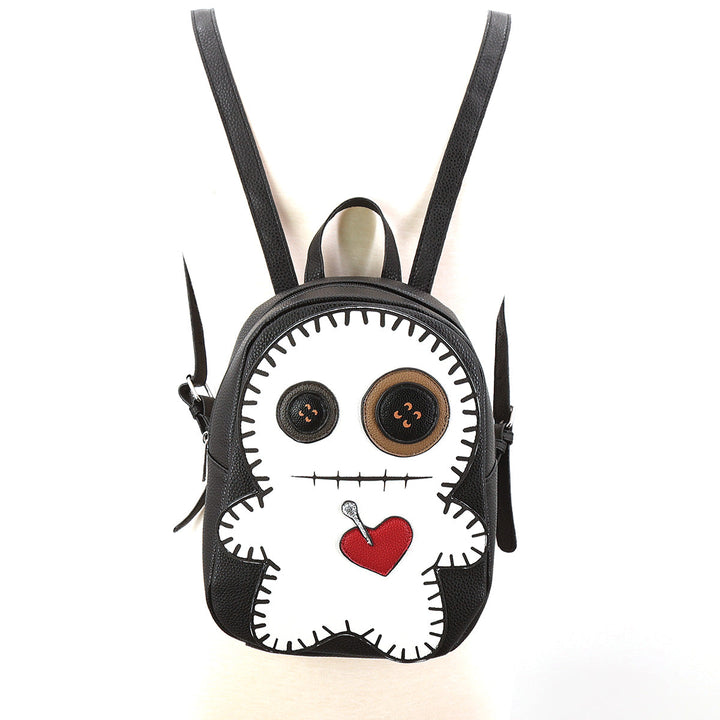 White Voodoo Doll Mini Backpack - CuriousCottageGoods.com