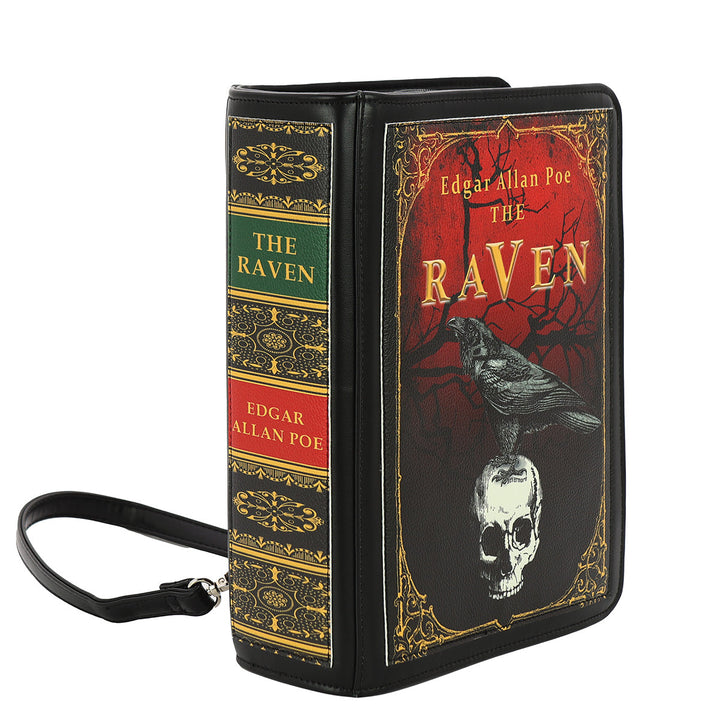 The Raven Vintage Book Backpack in Vinyl