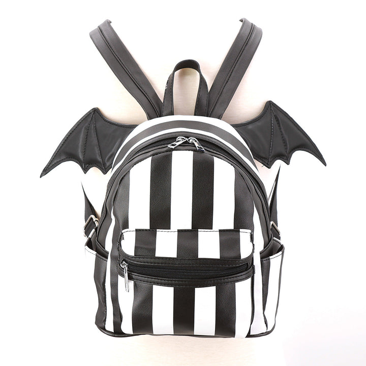 Striped Bat Wing Backpack