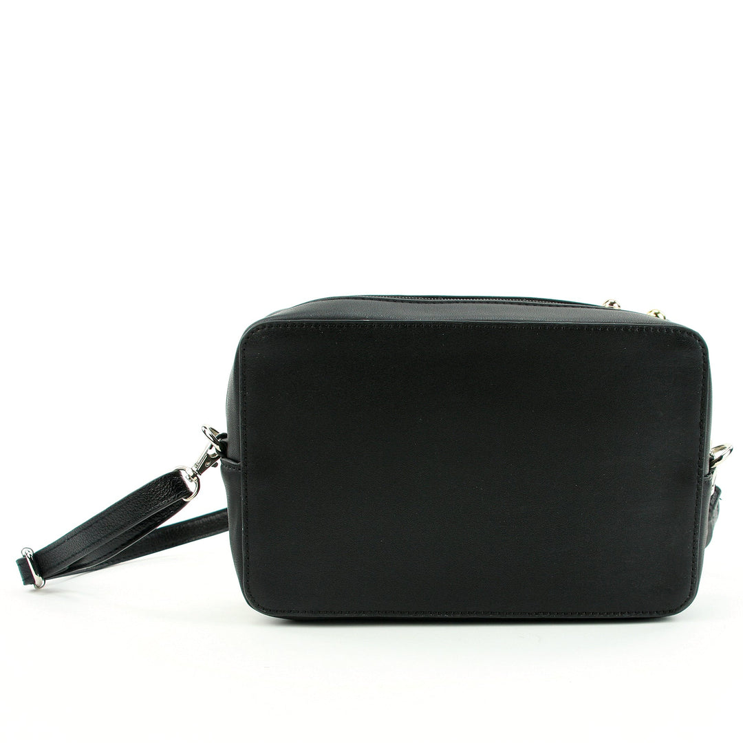 Camera Cross Body Bag in Vinyl back view