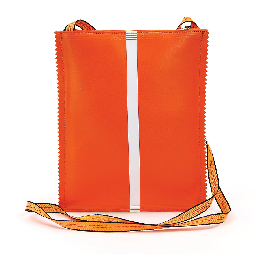 Cheese Crunch Crossbody Bag in Vinyl back view