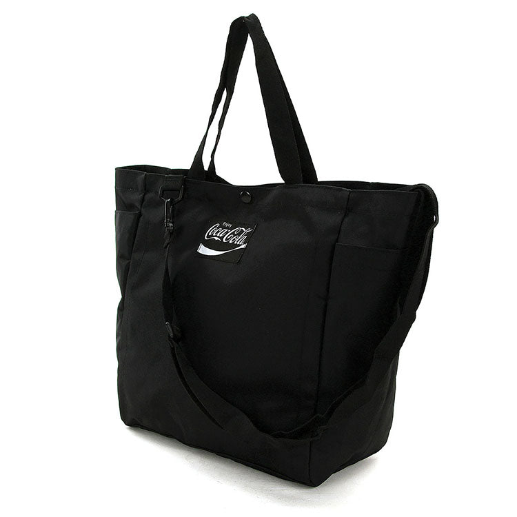 Coca-Cola XL Oversized Tote in Nylon, side view