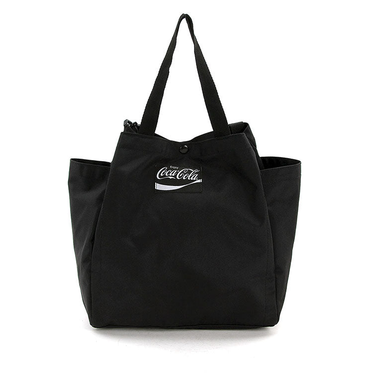 Coca-Cola XL Oversized Tote in Nylon, front view