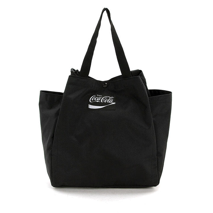 Coca-Cola XL Oversized Tote in Nylon, front view