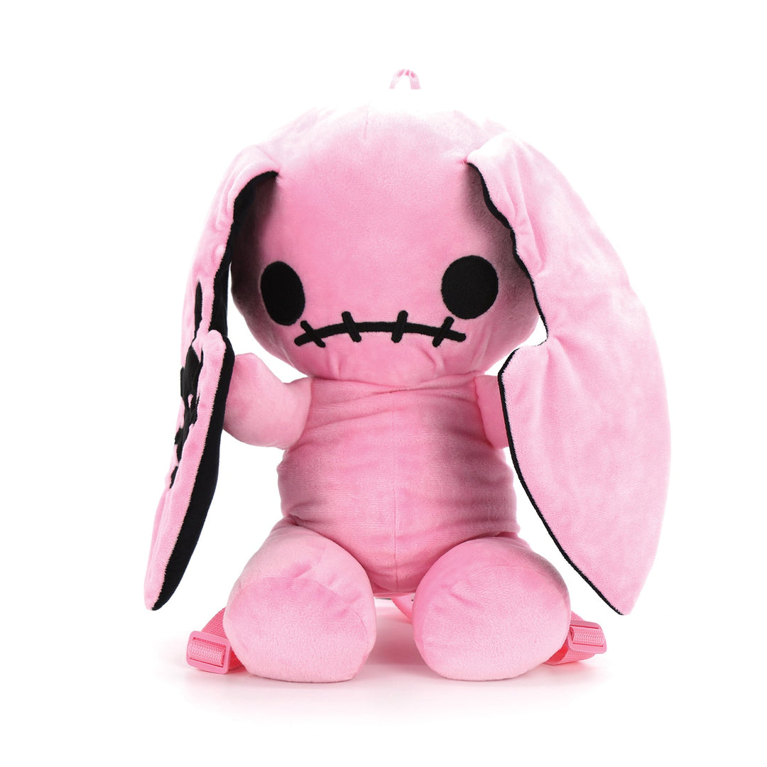 Naughty Bunny Stuffed Backpack - CuriousCottageGoods.com