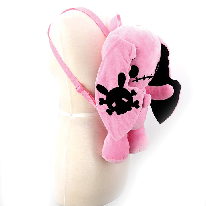 Naughty Bunny Stuffed Backpack - CuriousCottageGoods.com