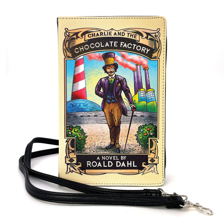 Charlie and the Chocolate Factory Book Clutch bag - CuriousCottageGoods.com