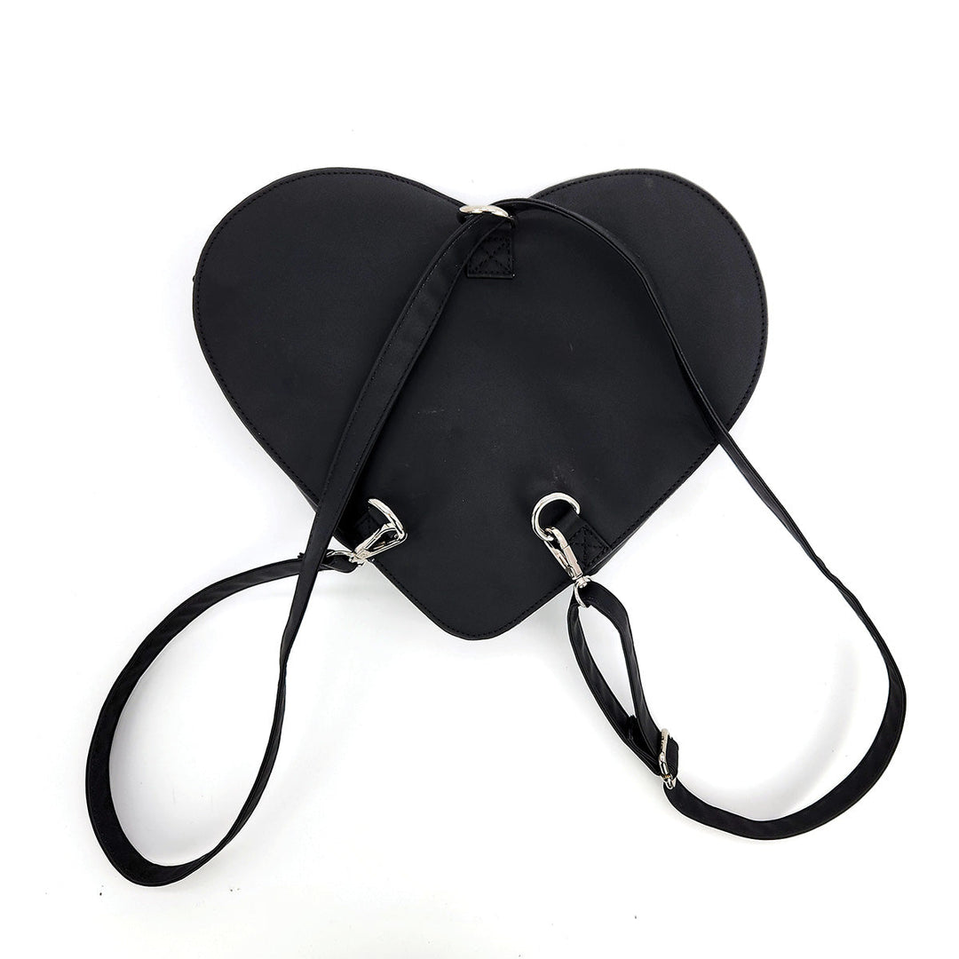 Glow in the Dark Heart Shape Frank w/ Bride Backpack - CuriousCottageGoods.com