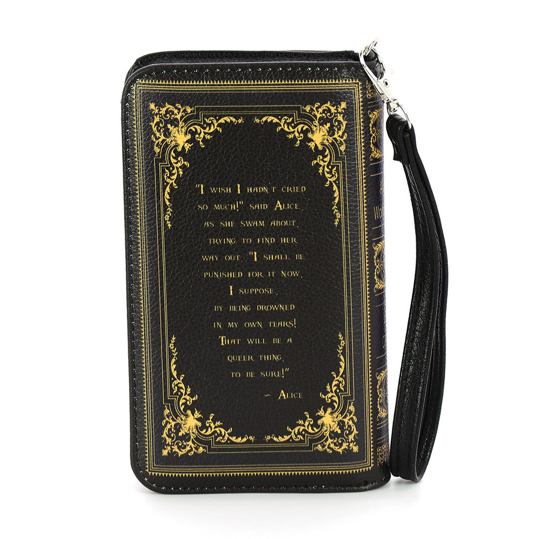 Teary Alice in Wonderland Wallet in Vinyl - CuriousCottageGoods.com