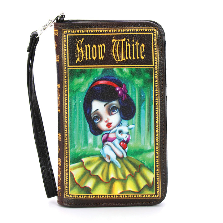 Snow White Book Wallet in Vinyl - CuriousCottageGoods.com
