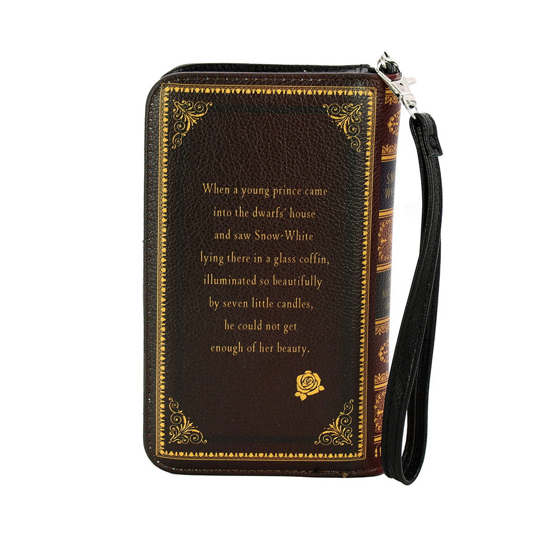 Snow White Book Wallet in Vinyl - CuriousCottageGoods.com