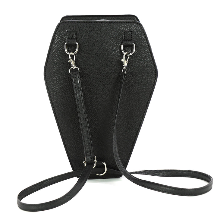 Coffin Girl Mini Backpack in Vinyl - CuriousCottageGoods.com