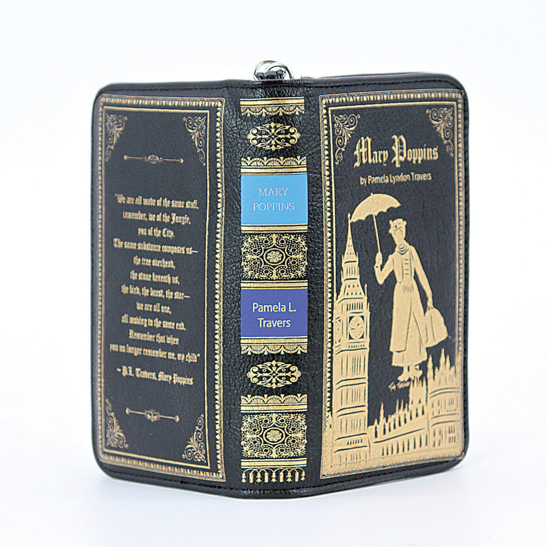 Mary Poppins Book wallet, whole wallet view