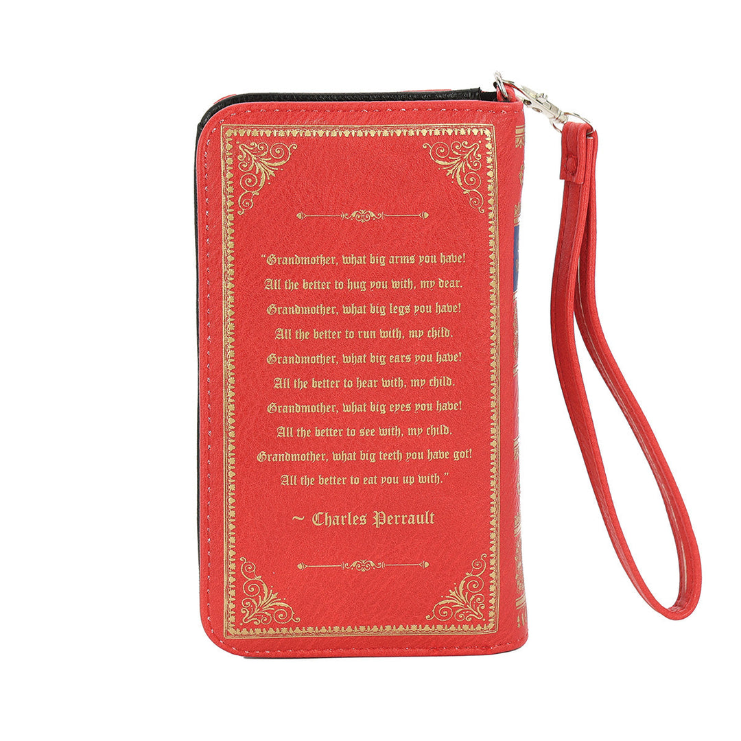 Little Red Riding Hood Book Wallet in Vinyl - CuriousCottageGoods.com