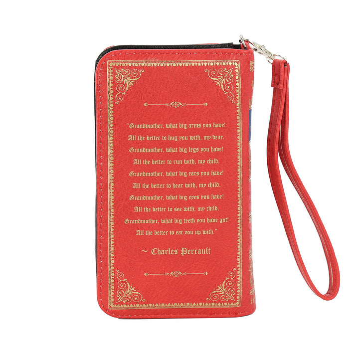 Little Red Riding Hood Book Wallet in Vinyl - CuriousCottageGoods.com